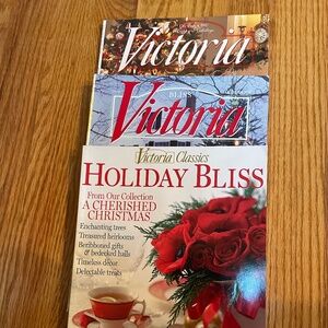 Victoria Holiday/December magazines 1997,1998,2010